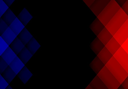 الفن التجريدي ، الأحمر ، الأزرق ، الرقمي، خلفية HD HD wallpaper