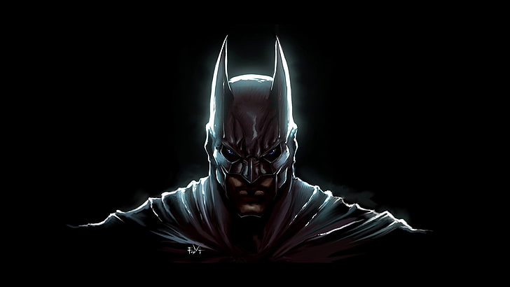 Fondo de pantalla digital de Batman, Batman, ilustraciones, Fondo de pantalla HD