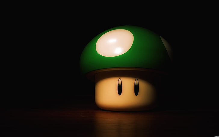 Mario Bros., зелен, Super Mario, HD тапет