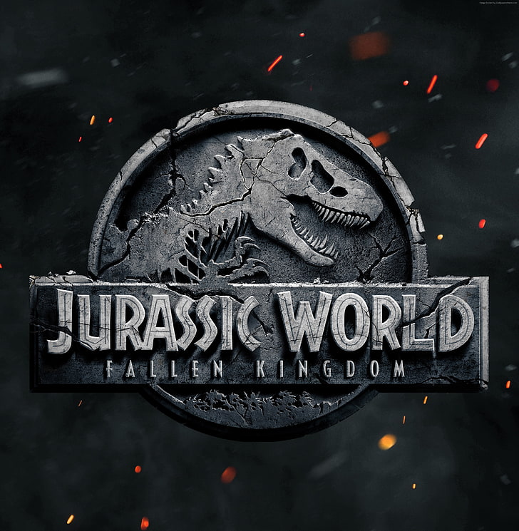 4k, Jurassic World: Reino Caído, poster, HD papel de parede, papel de parede de celular