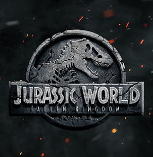 4k, Jurassic World: Fallen Kingdom, plakat, Tapety HD HD wallpaper