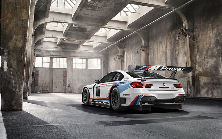 автомобиль, BMW M6 GT3, HD обои