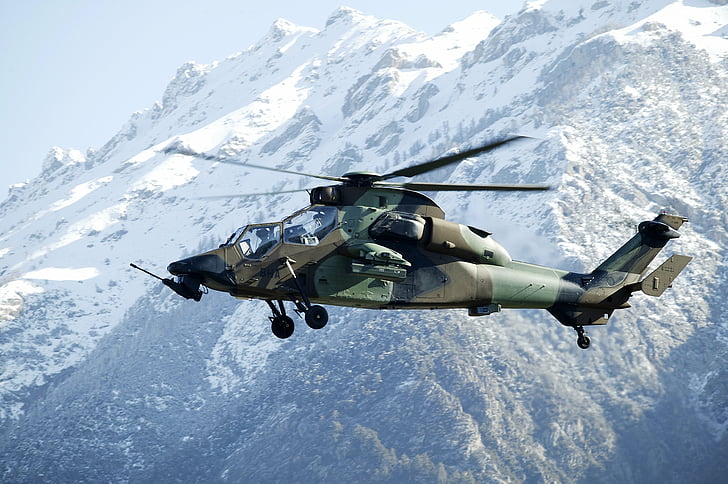 aircraft, attack, eurocopter, helicopter, tiger, HD wallpaper