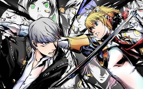 Persona series, Persona 4, video games, Aigis, anime boys, anime girls, Persona 4 Arena, Persona 3, HD wallpaper HD wallpaper