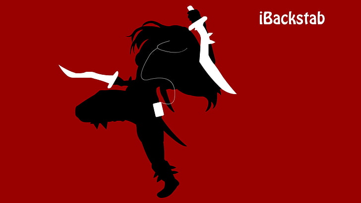 Katarina from League of Legends vector wallpaper, League of Legends, video games, HD wallpaper