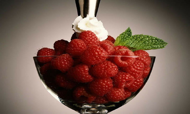 Raspberries, Food, Red, Fresh, Butter, raspberries, food, red, fresh, butter, HD wallpaper