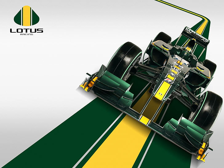 Lotus Racing, balap lotus, lotus, formula 1, mobil, Wallpaper HD