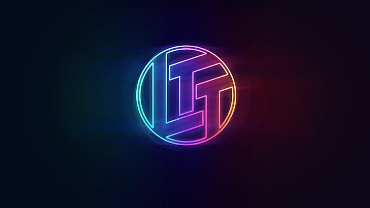 ltt, Linus Tech Tips, RGB, цветно, 4K, лого, HD тапет