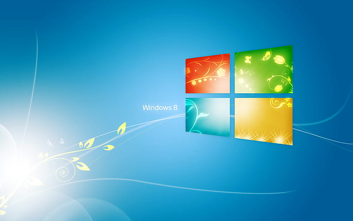 Windows 8ロゴhd壁紙無料ダウンロード Wallpaperbetter