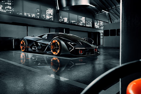 2019, Lamborghini Terzo Millennio, 4K, 5K, HD masaüstü duvar kağıdı HD wallpaper