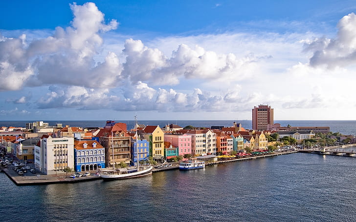 Curacao From Above, above, from, curacao, travel and world, HD wallpaper