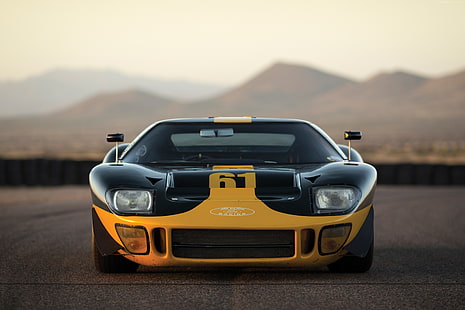 Le Mans, Ford GT40, Rennwagen, HD-Hintergrundbild HD wallpaper