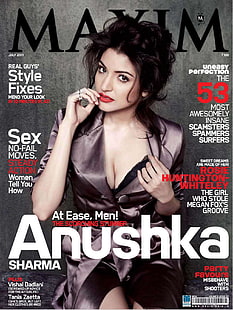 Anushka Sharma ในนิตยสาร Maxim, วอลล์เปเปอร์ HD HD wallpaper