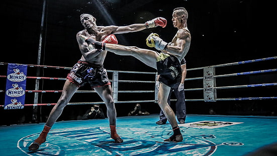 boxe noire pour homme, hommes, sport, kickboxing, Fond d'écran HD HD wallpaper