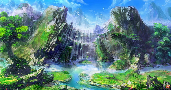 Abenteuer, Archeage, Fantasy, MMO, Online, RPG, Sandbox, HD-Hintergrundbild HD wallpaper