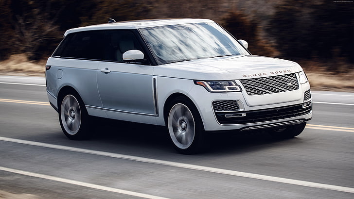 4K, 2019 Mobil, SUV, Land Rover Range Rover SV Coupe, Wallpaper HD