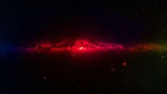 Галактика Звезды Млечный Путь HD, космос, звёзды, галактика, путь, Млечный, HD обои HD wallpaper
