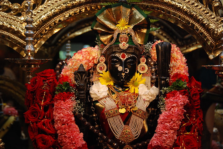 Tuhan, patung dewa hindu, Tuhan, Tuhan Shrinathji, tuan krishna, tuan, Wallpaper HD