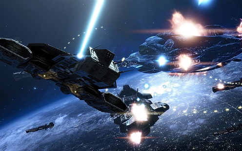 Raumfahrzeuge Illustration, Stargate, Daedalus, Weltraum, Atlantis, HD-Hintergrundbild HD wallpaper