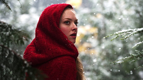 Amanda Seyfried, Red Riding Hood, wanita, film, Wallpaper HD HD wallpaper