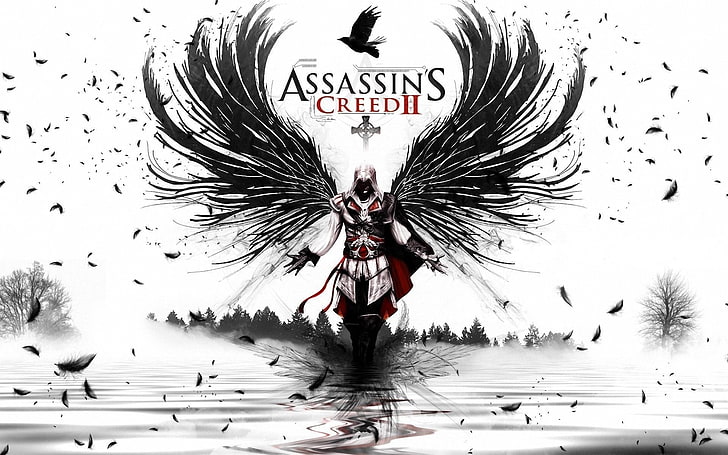 Portada de Assassin's Creed II, sin título, Assassin's Creed II, Assassin's Creed, Fondo de pantalla HD
