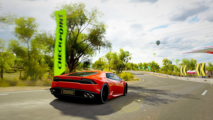 Xbox One, forza horizon 3, Lamborghini, video games, car, Forza Horizon, HD wallpaper