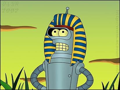 Futurama Roboter digitale Tapete, Futurama, Bender (Futurama), HD-Hintergrundbild HD wallpaper