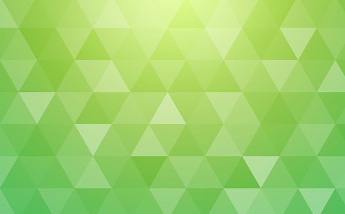 Bright Green Abstract Geometric Triangle..., Aero, Patterns, Green, Abstract, Modern, Design, Background, Pattern, Shapes, Triangles, Geometry, geometric, polygons, rhombus, 8K, HD wallpaper HD wallpaper