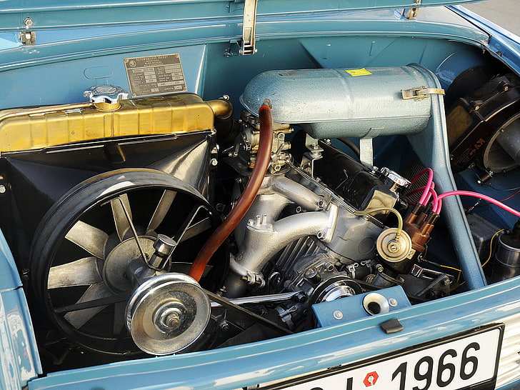 1000, 1966, 721, classic, engine, m b, skoda, HD-Hintergrundbild