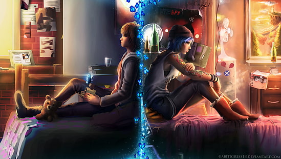 Life Is Strange, Max Caulfield, videogiochi, Video Game Art, DeviantArt, Sfondo HD HD wallpaper