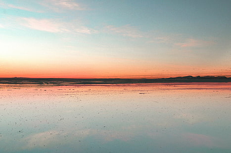 Deser, Salar, Sonnenuntergang, Uyuni, HD-Hintergrundbild HD wallpaper