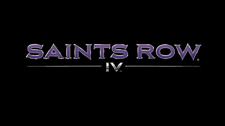Saints Row 4 логотип, Saints Row IV, HD обои