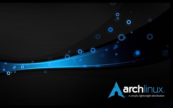 리눅스 아치 광고 HD 배경 화면, Archlinux 로고, HD 배경 화면