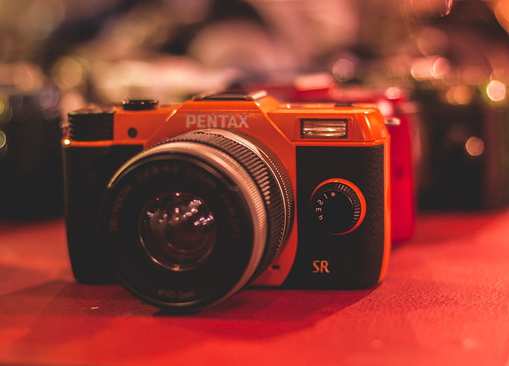 Pentax, камера, HD обои