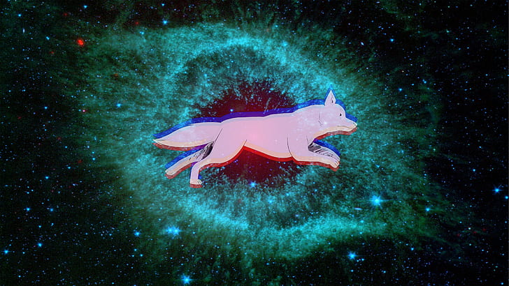 ruang, anjing, helix nebula, Wallpaper HD