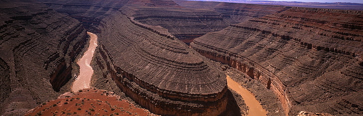Grand Canyon, Arizona, lansekap, formasi batu, Wallpaper HD