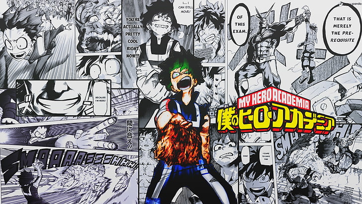 Boku no Hero Academia, Midoriya Izuku, HD wallpaper