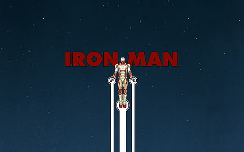 Iron Man dijital duvar kağıdı, Iron Man, HD masaüstü duvar kağıdı HD wallpaper
