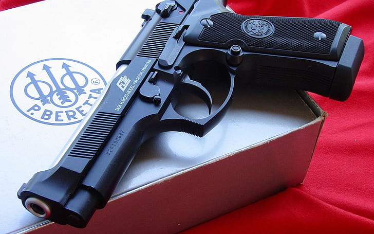 Beretta Mech Weapons Guns Pistol Desktop Backgrounds, фонове, барета, работен плот, пистолети, мех, пистолет, оръжия, HD тапет