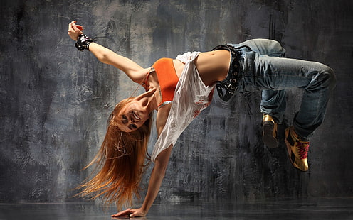 HD Dance, foto menari wanita, musik, dansa, Wallpaper HD HD wallpaper