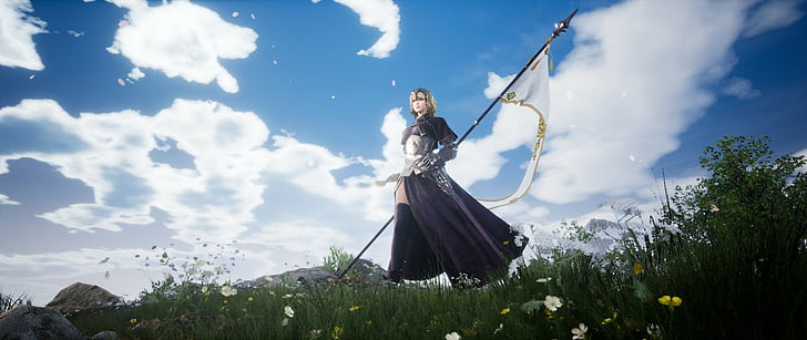 운명 시리즈, 운명 / 그랜드 주문, Jeanne d' Arc (Fate Series), HD 배경 화면