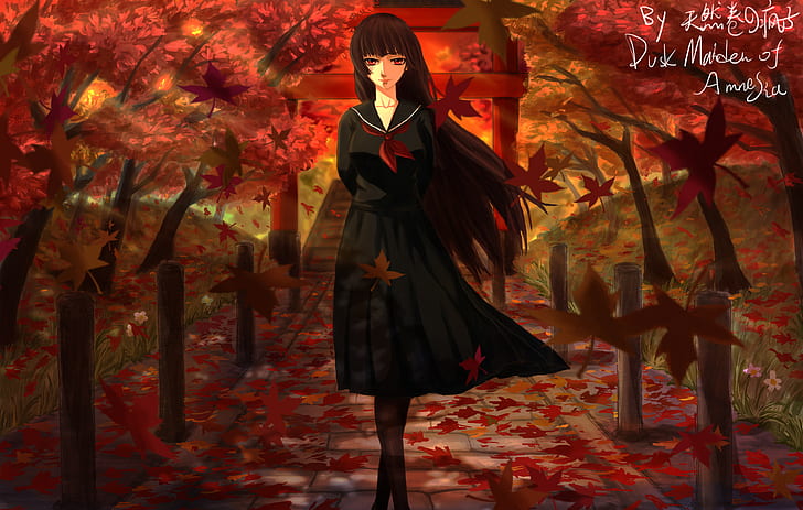 Anime, Tasogare Otome x Amnesia, Yuuko Kanoe, HD-Hintergrundbild
