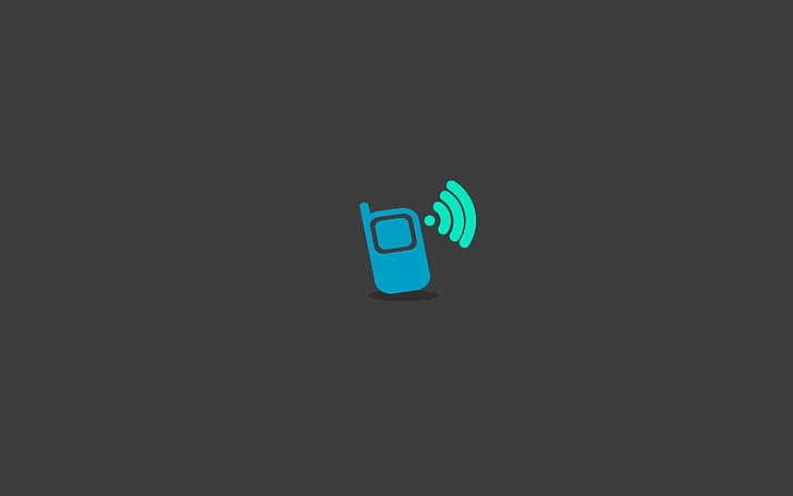telephone, mobile phone, bluetooth, connection, wi-fi, HD wallpaper