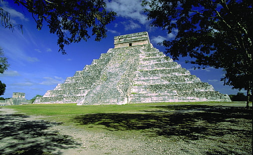 Chichen Itza, graue konkrete Einrichtung, Mittelamerika, Mexiko, Chichen, Itza, HD-Hintergrundbild HD wallpaper