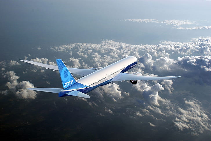 Pesawat, Boeing 777, Wallpaper HD