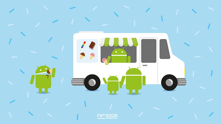 android Ice Cram, funny, hd Pictures, HD wallpaper