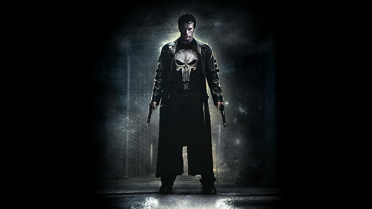 Marvel Cinematic Universe, The Punisher, film, Thomas Jane, Wallpaper HD