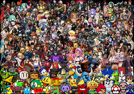 personagens de videogame, garotas de videogame, arte de jogos, render, digital, pôsteres de jogos, personagens de filmes, anime, HD papel de parede HD wallpaper