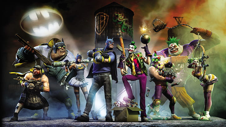 Gotham City impostori, giochi, hd, 4k, 5k, 8k, 10k, Sfondo HD
