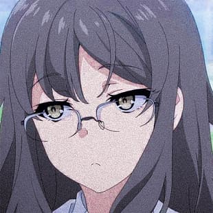 anime dziewczyny, ikony, profil, Tapety HD HD wallpaper
